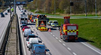 Cyklist skadad i trafikolycka i Huddinge