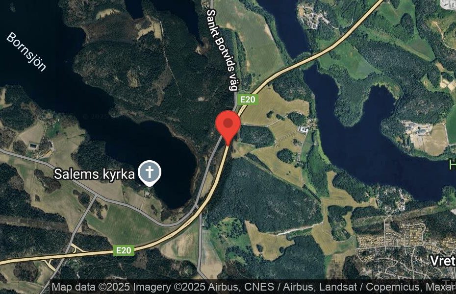 Händelseplats, Google Maps