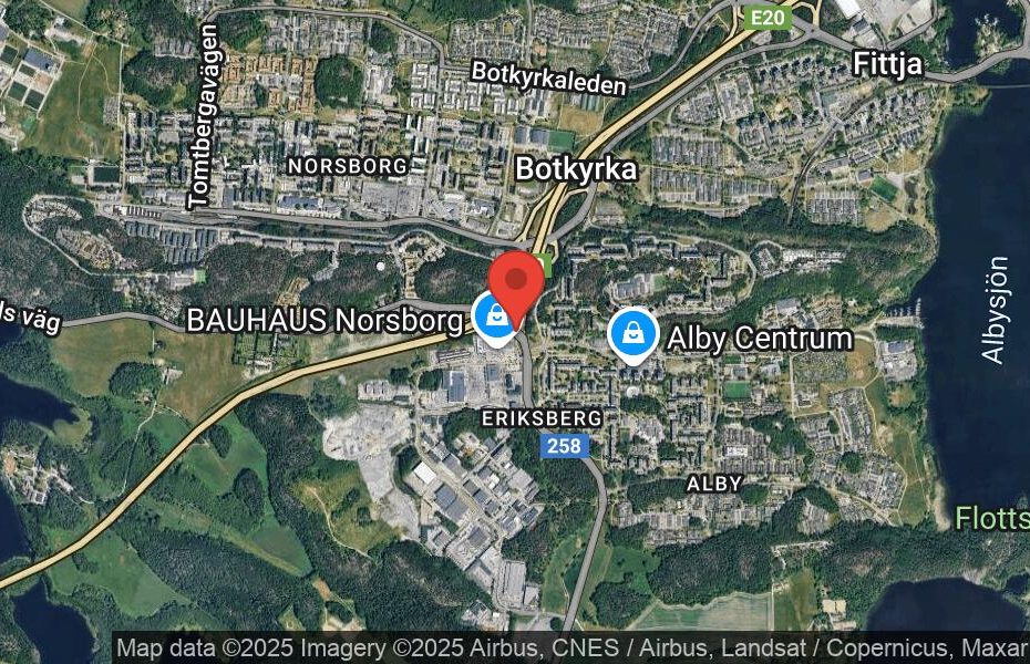 Händelseplats, Google Maps