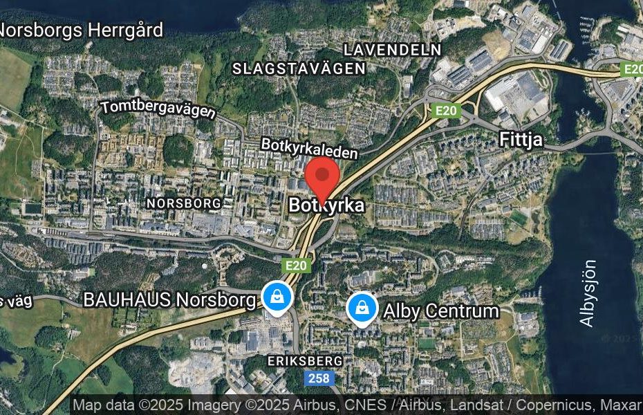 Händelseplats, Google Maps