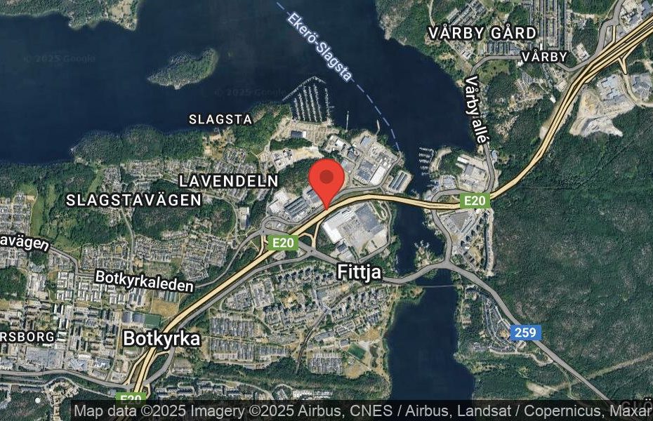 Händelseplats, Google Maps