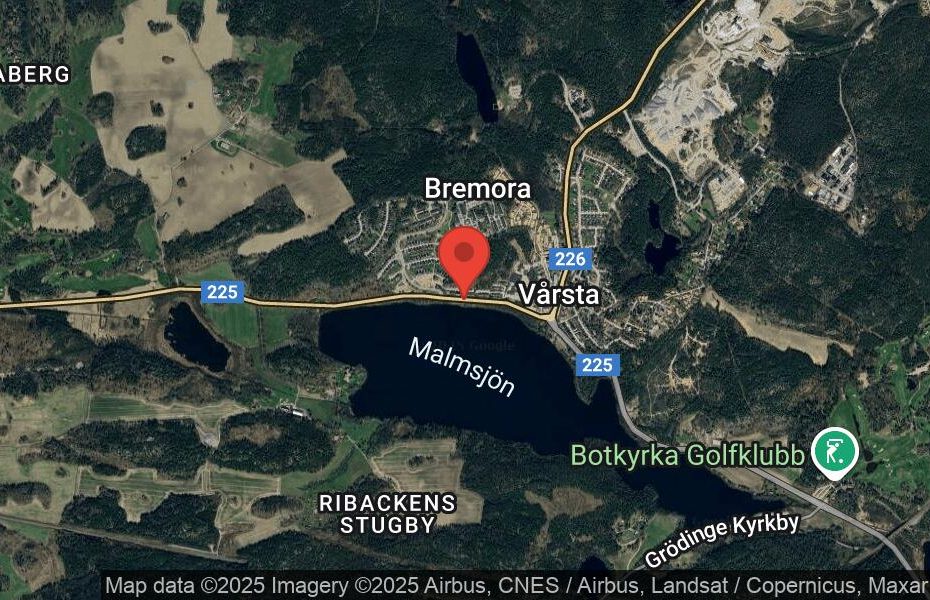 Händelseplats, Google Maps