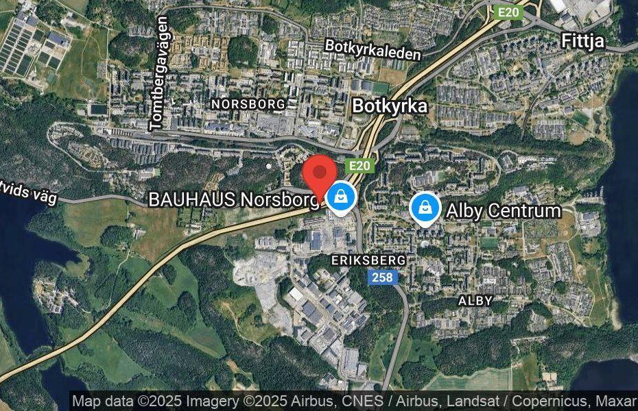 Händelseplats, Google Maps