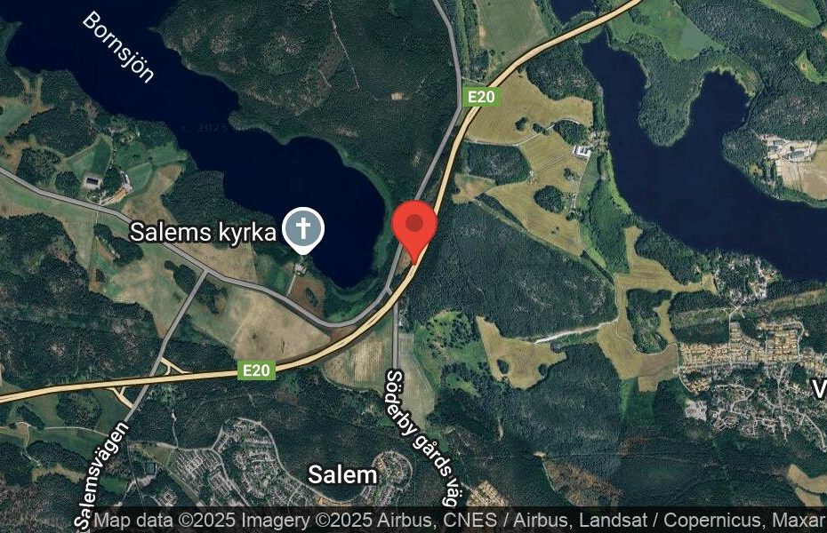 Händelseplats, Google Maps