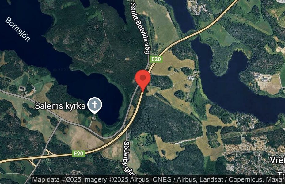 Händelseplats, Google Maps