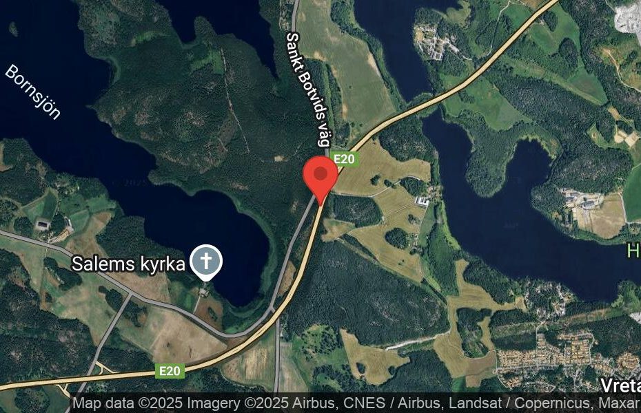 Händelseplats, Google Maps