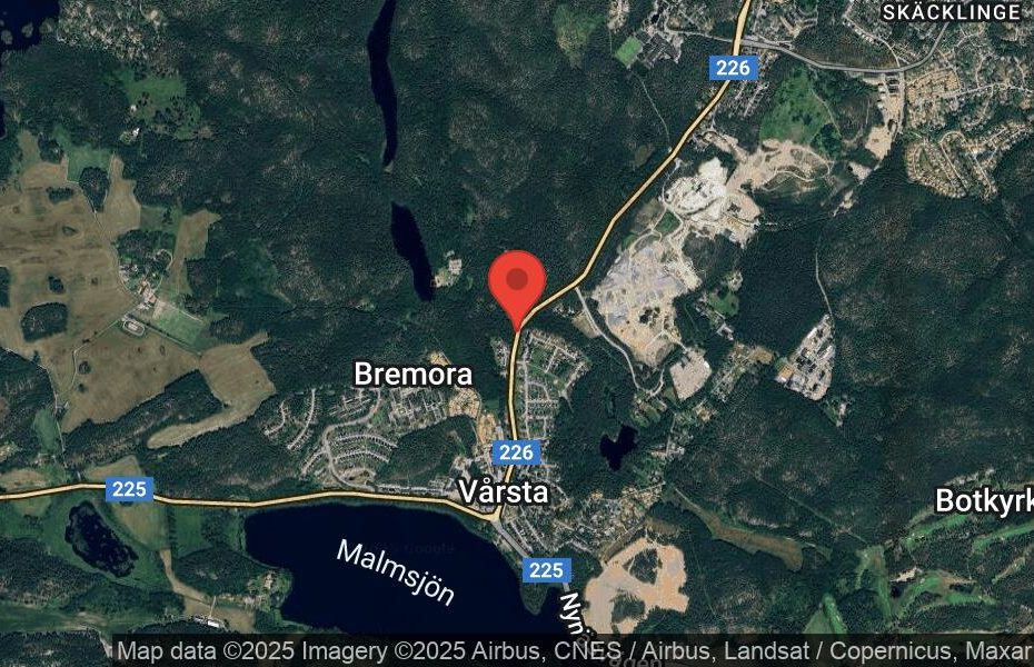 Händelseplats, Google Maps