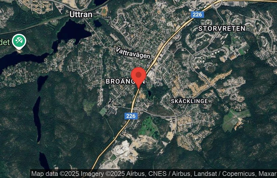 Händelseplats, Google Maps