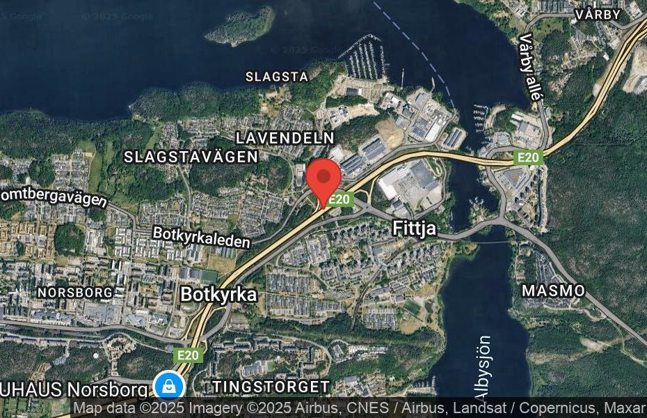 Händelseplats, Google Maps