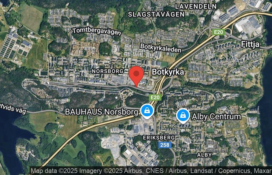 Händelseplats, Google Maps