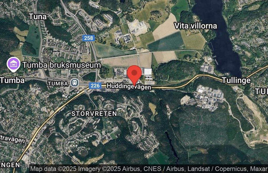 Händelseplats, Google Maps