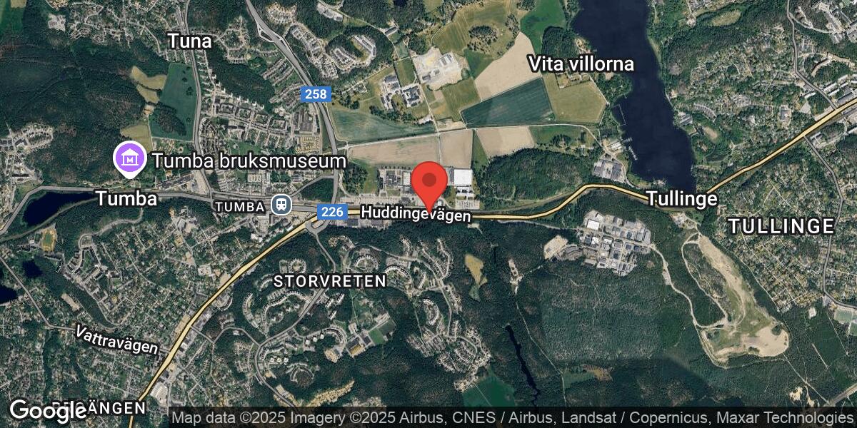 Händelseplats, Google Maps