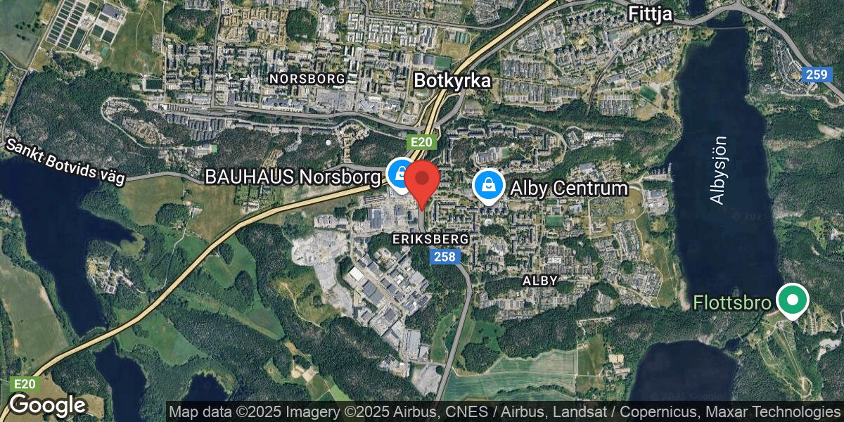 Händelseplats, Google Maps