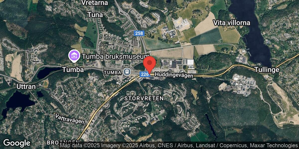 Händelseplats, Google Maps