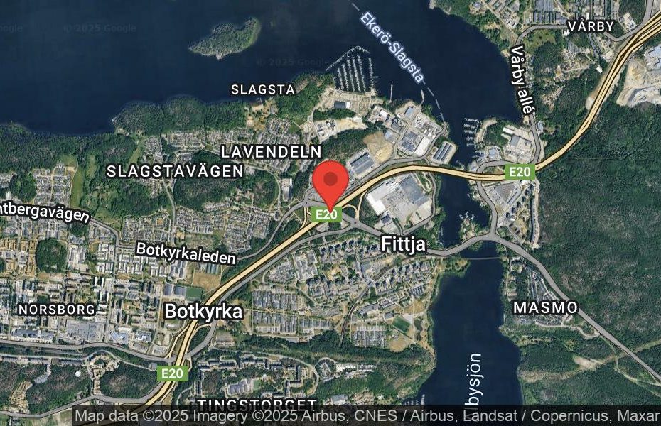 Händelseplats, Google Maps