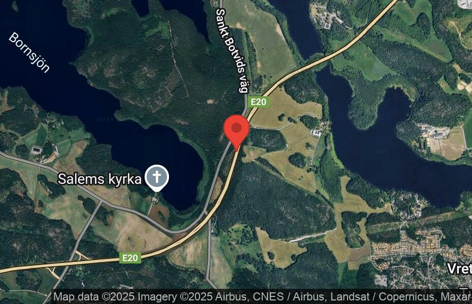 Händelseplats, Google Maps