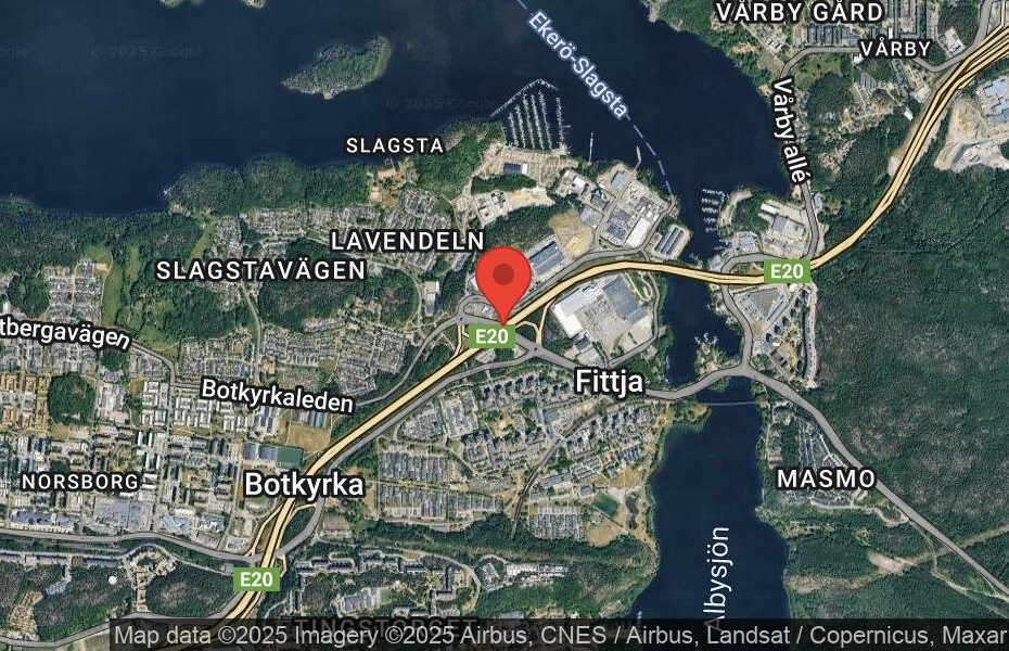 Händelseplats, Google Maps