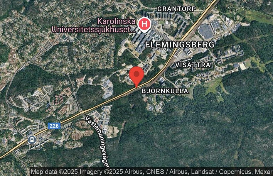 Händelseplats, Google Maps